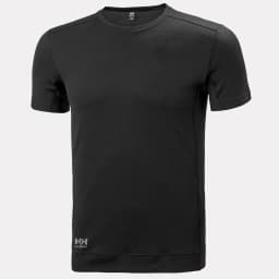 HH LIFA ACTIVE T-SHIRT — BLACK 1