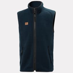 HERITAGE PILE VEST — NAVY 3