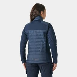 Oxford Hybrid Insulated Jacket (Donna) — Navy 4