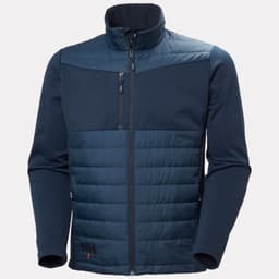 OXFORD HYBRID INSULATED JACKET — NAVY 3