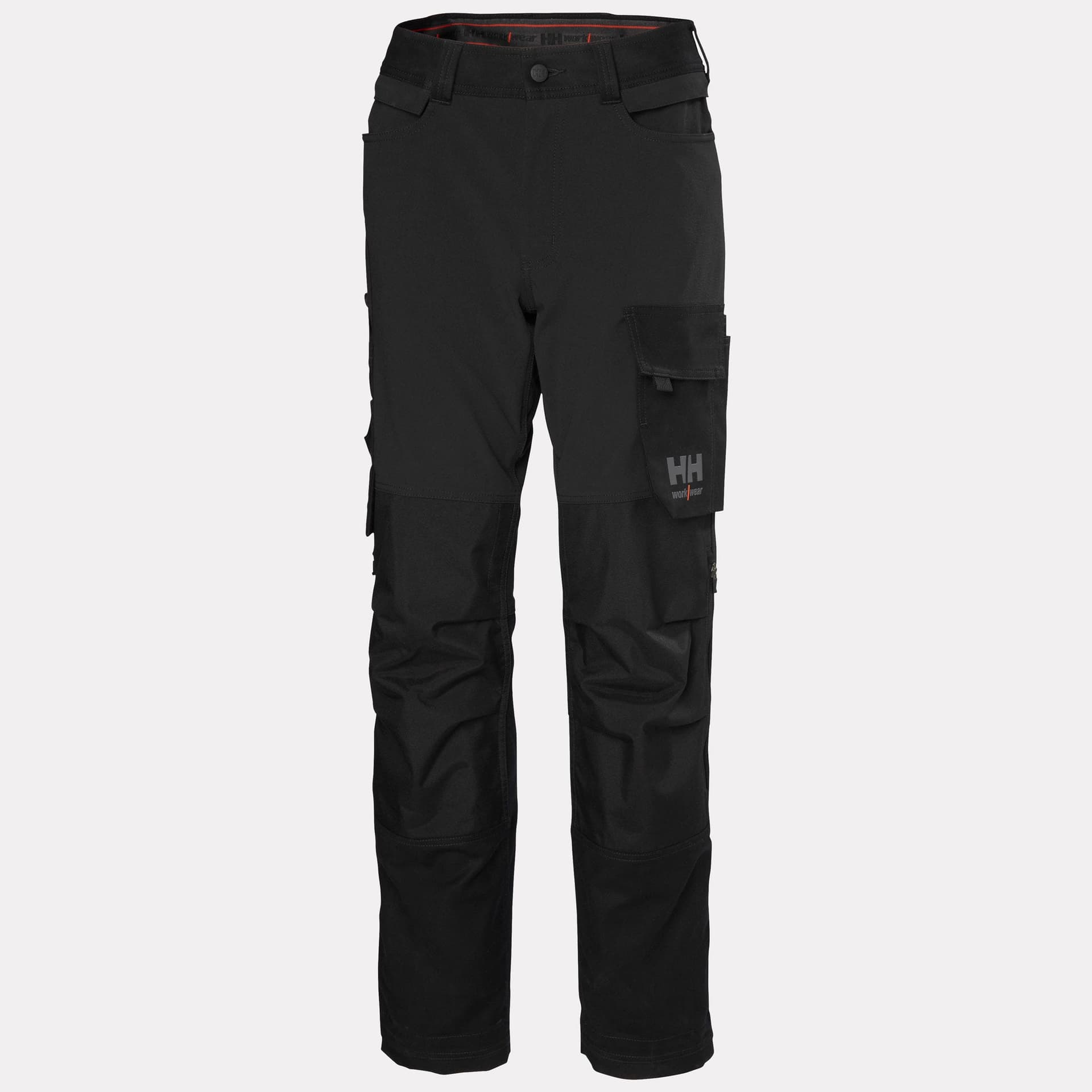 W OXFORD 4X CNCT PANT — BLACK