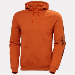 MANCHESTER GRAPHIC HOODIE — 290 DARK ORANGE MELANGE 3