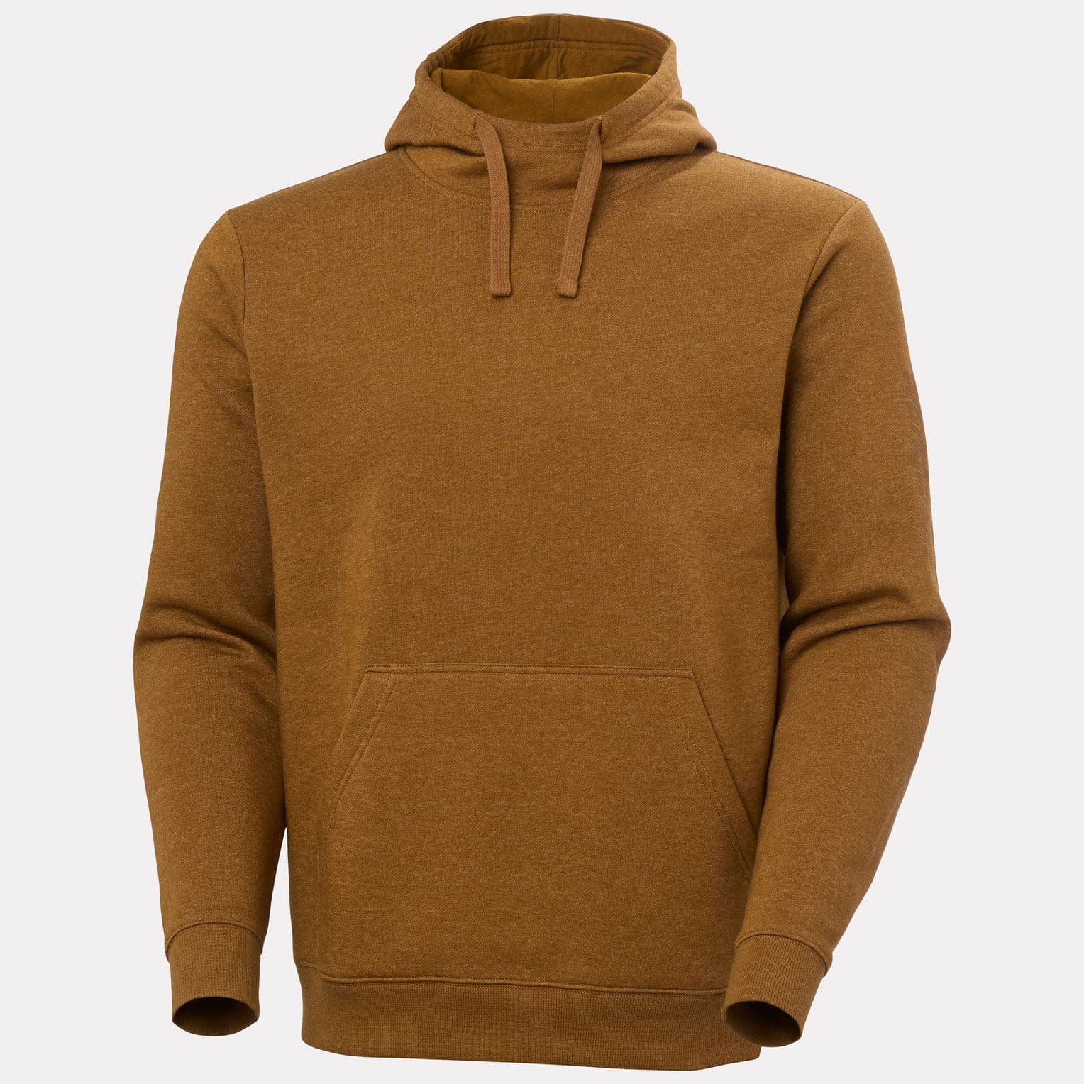 CLASSIC LOGO 2.0 HOODIE — SADDLE  MELANGE