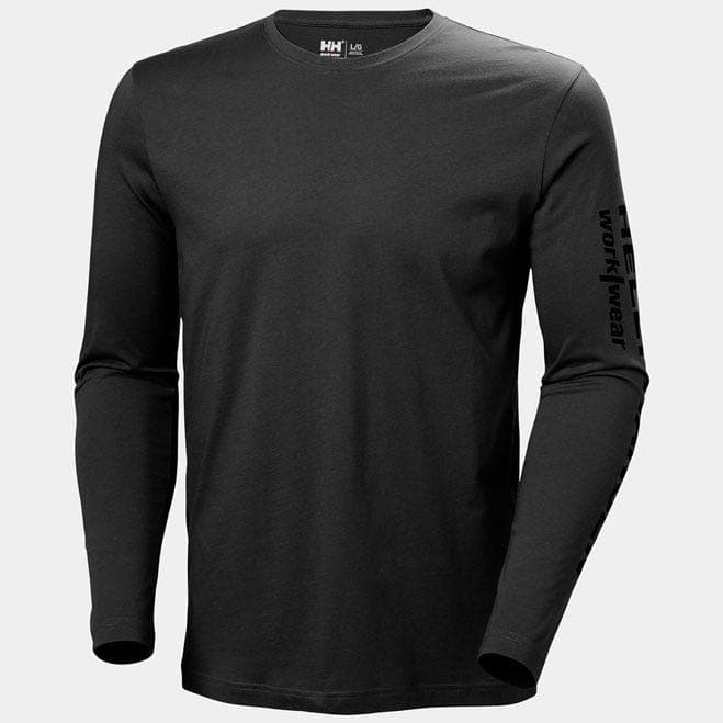 CLASSIC LOGO 2.0 LONGSLEEVE — BLACK