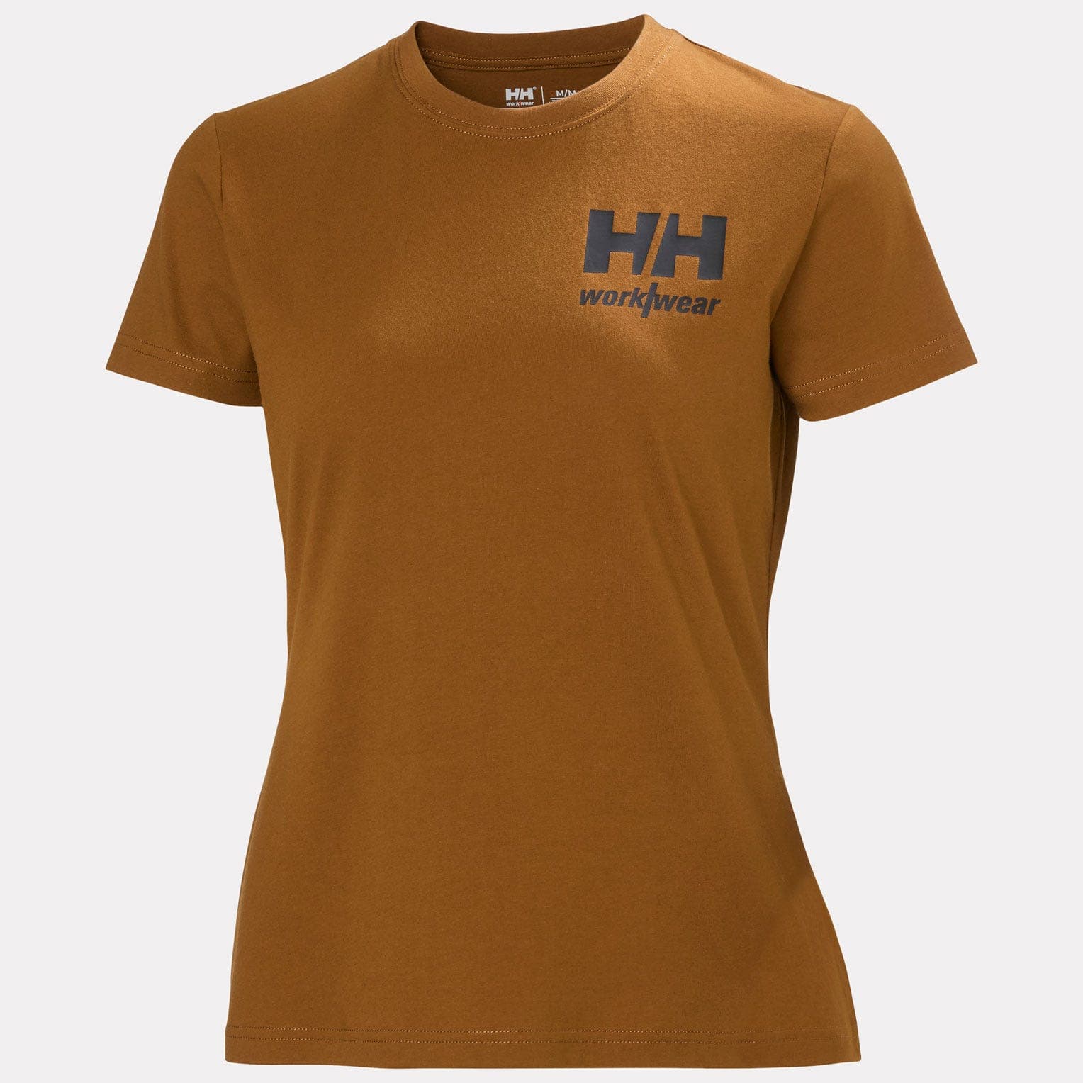 W CLASSIC LOGO 2.0 T-SHIRT — SADDLE