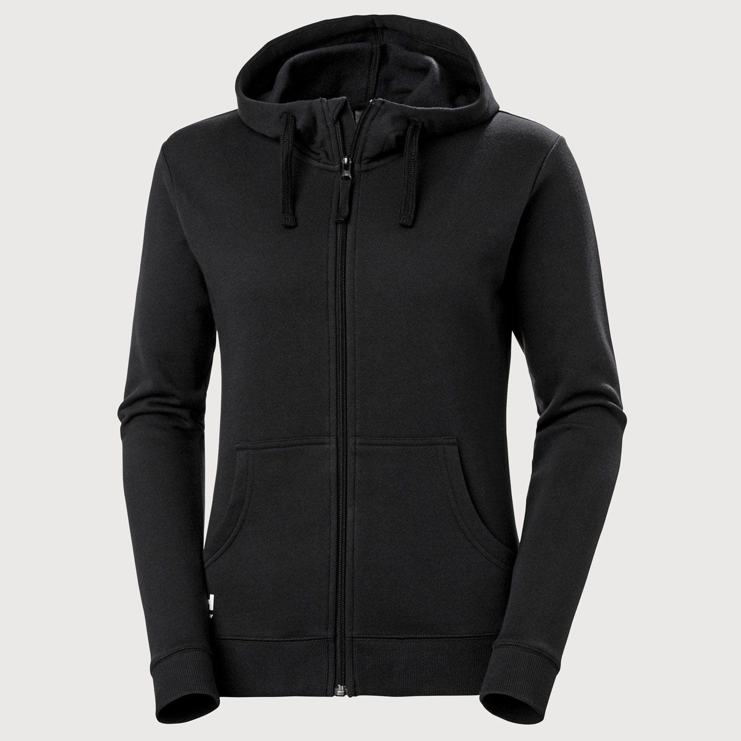W CLASSIC 2.0 ZIP HOODIE — BLACK
