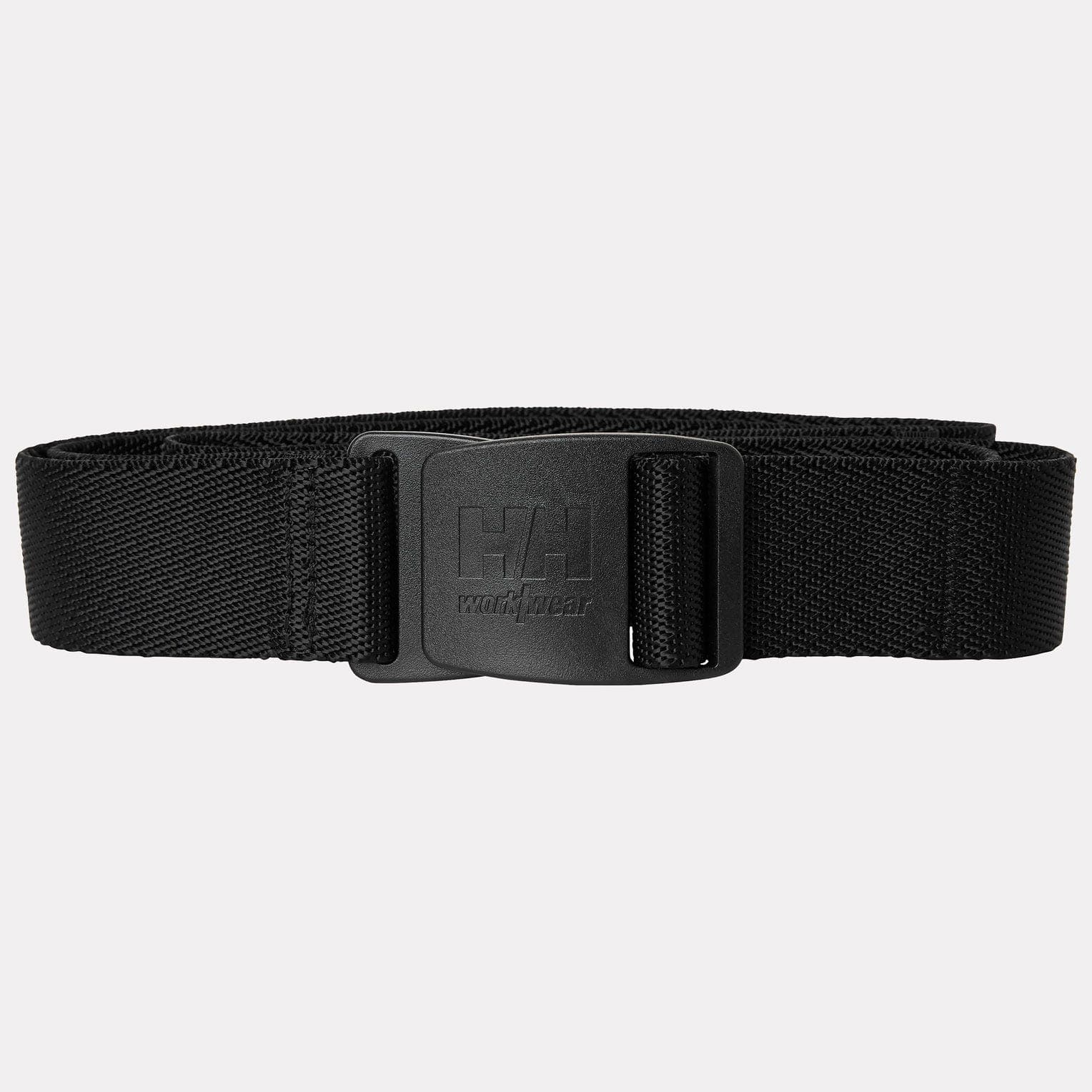 HH BELT W. PLASTIC BUCKLE — BLACK