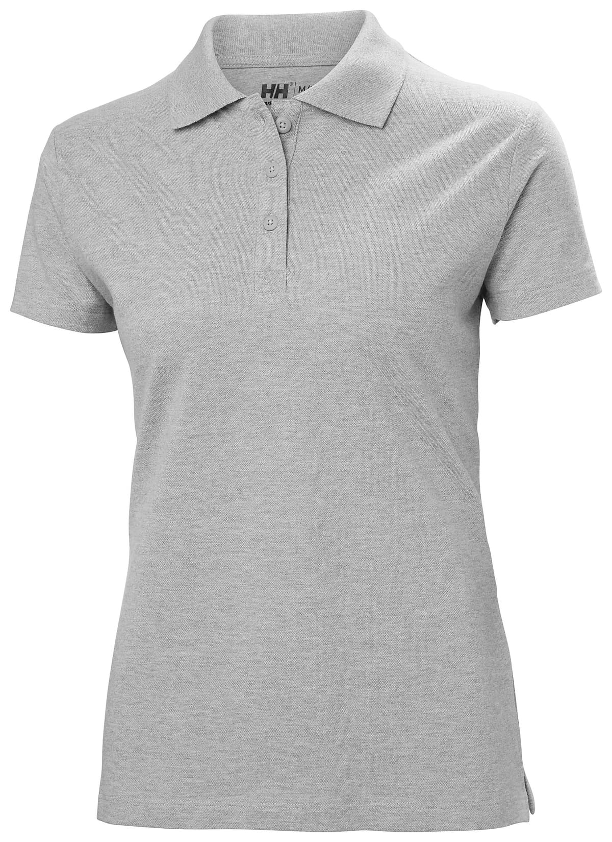W CLASSIC POLO — 930 GREY MELANGE