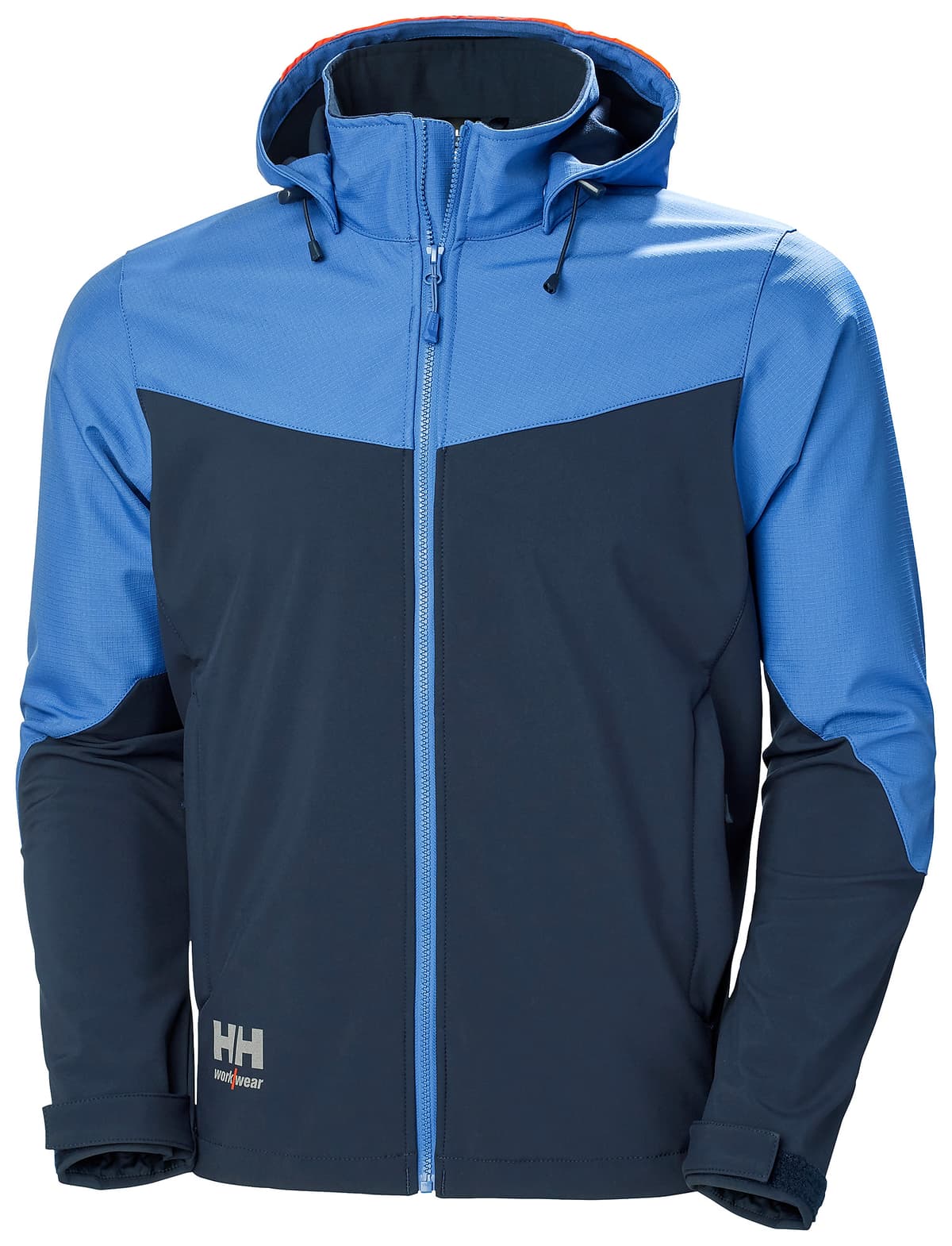 OXFORD H. SOFTS JACKET — NAVY