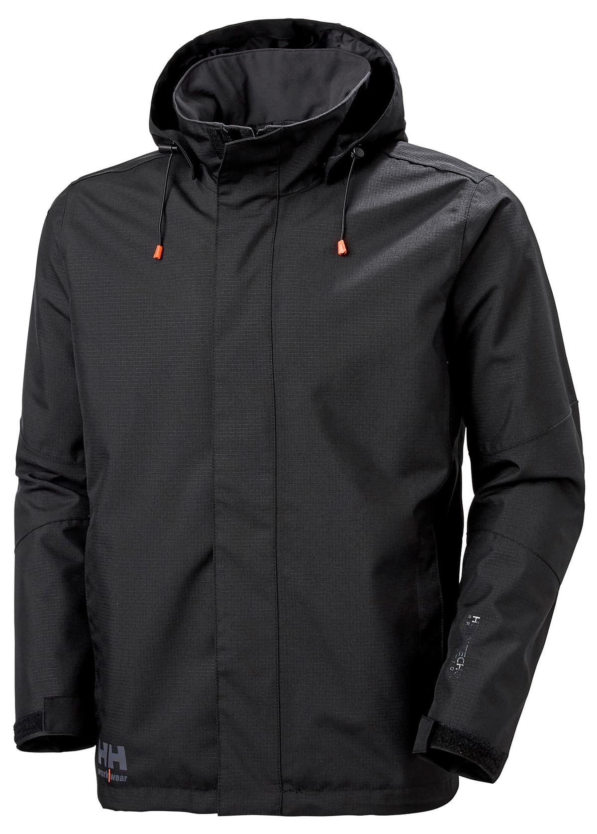 OXFORD SHELL JACKET — BLACK