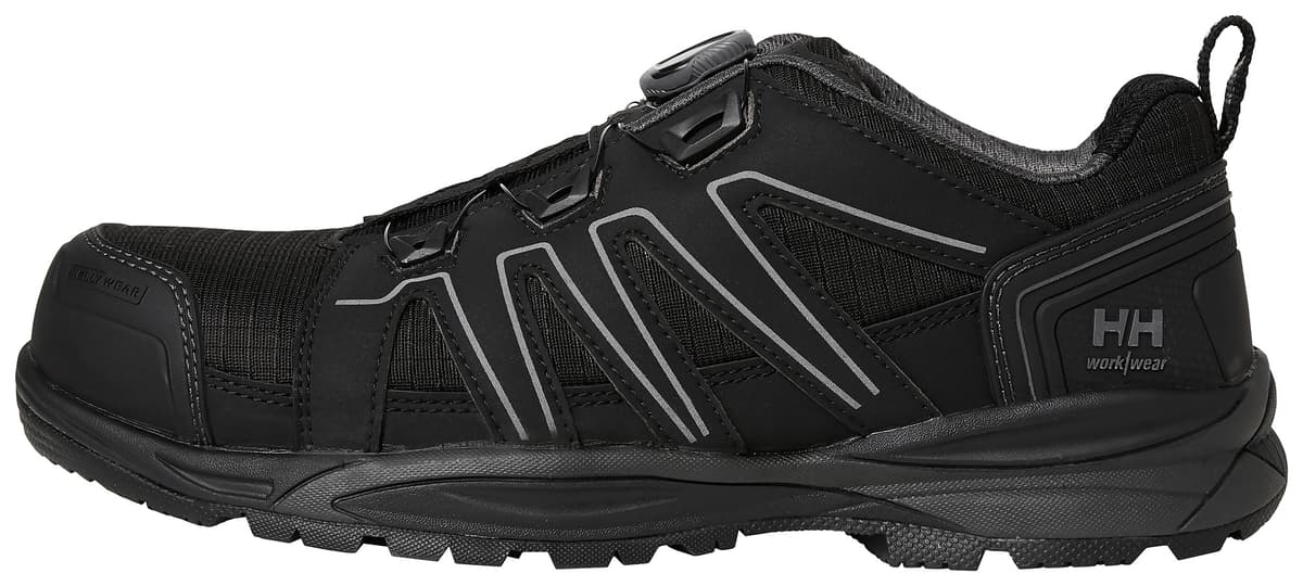 MANCHESTER LOW BOA S3S — BLACK