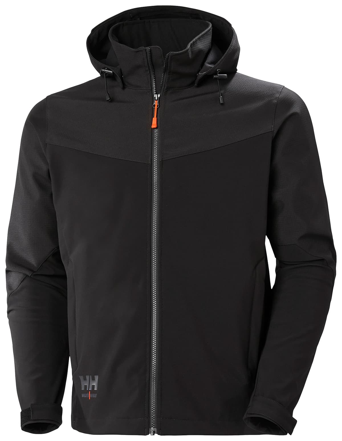 OXFORD H. SOFTS JACKET — BLACK