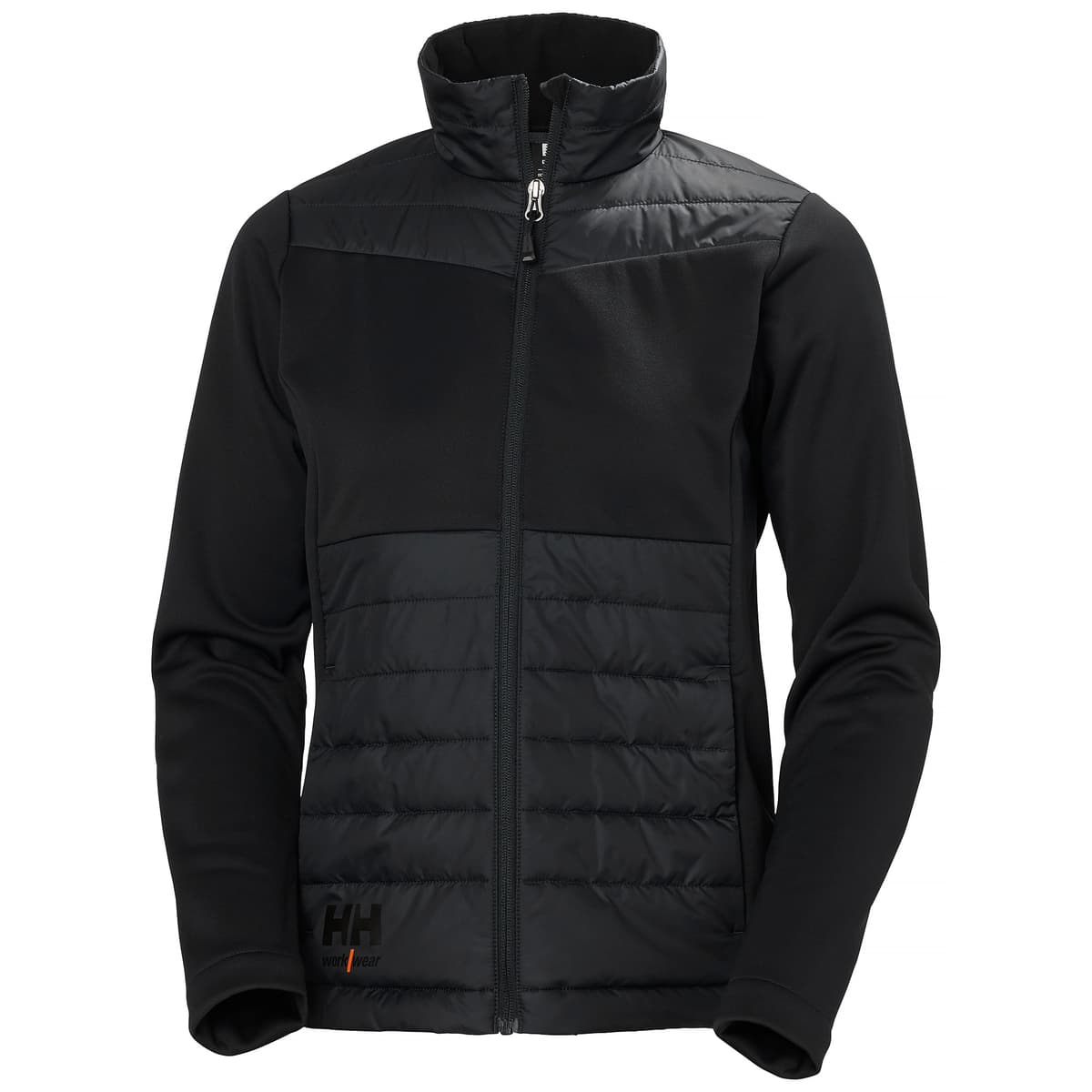 Oxford Hybrid Insulated Jacket (Donna) — Black