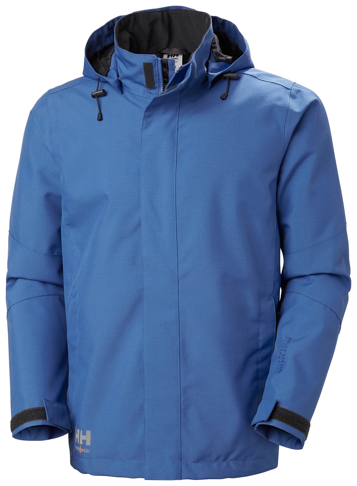OXFORD SHELL JACKET — STONE BLUE
