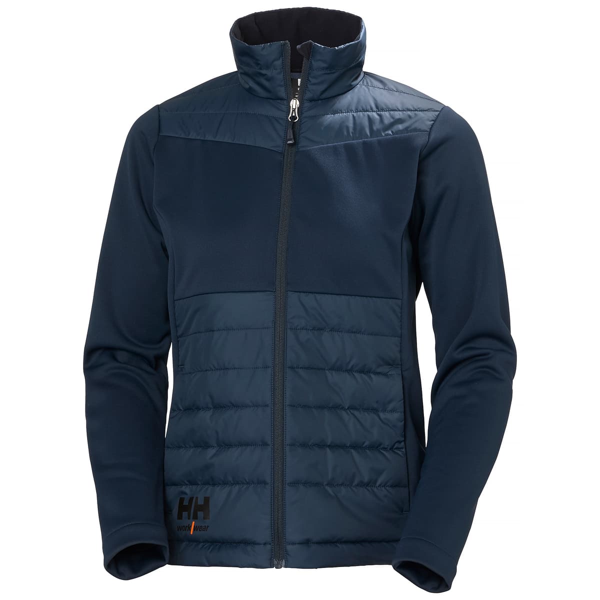 Oxford Hybrid Insulated Jacket (Donna) — Navy