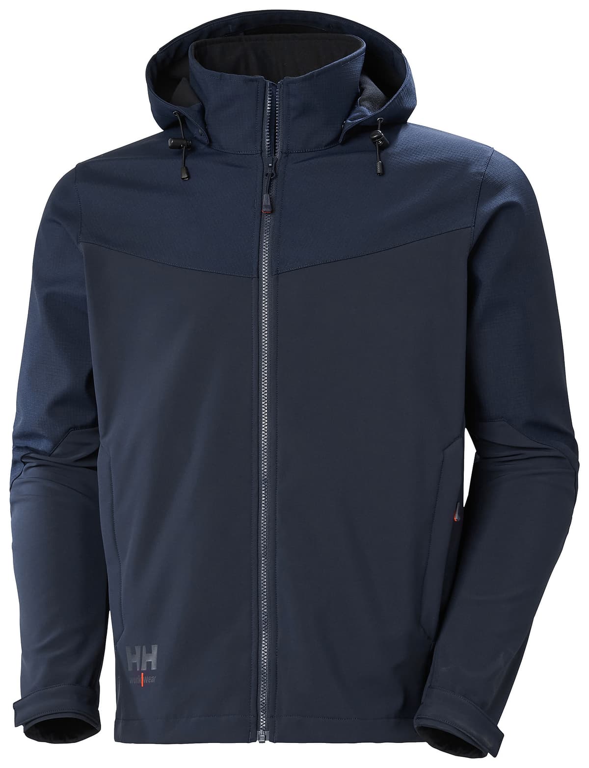 OXFORD H. SOFTS JACKET — NAVY