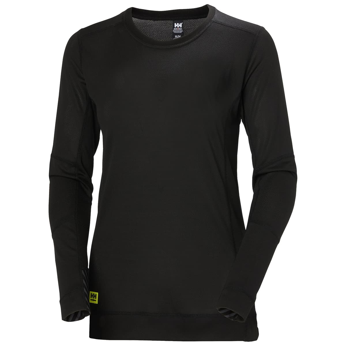 W HH LIFA CREWNECK — BLACK