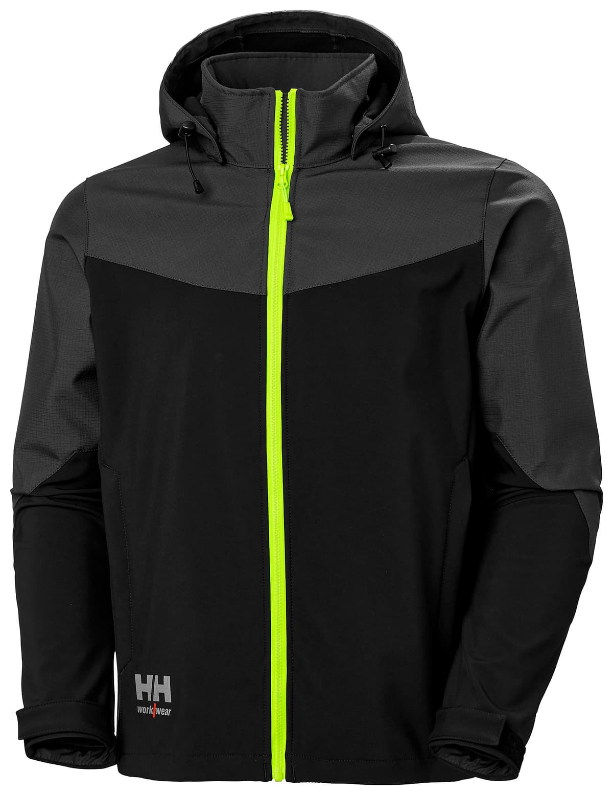 OXFORD H. SOFTS JACKET — BLACK