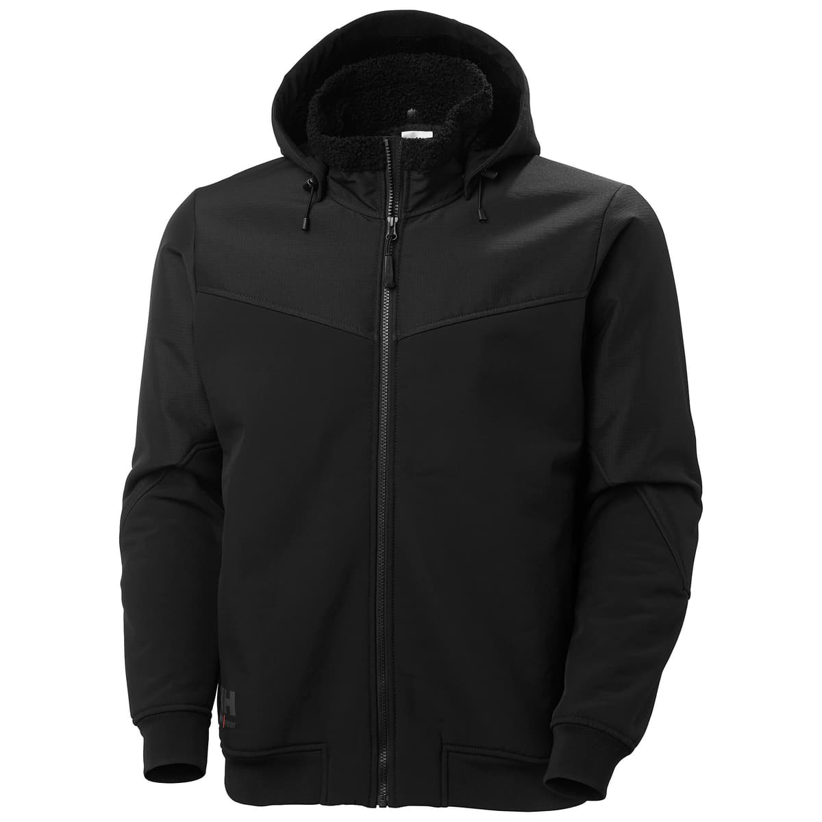 OXFORD WINTER SOFTSHELL JACKET — BLACK