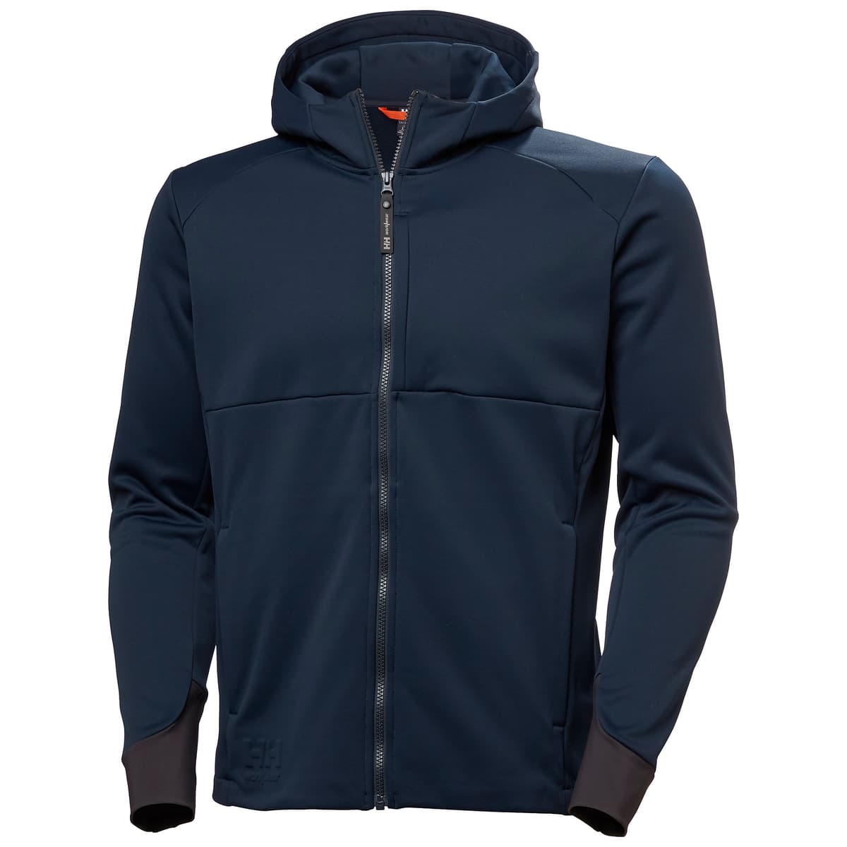 TECH HOODED MIDLAYER — NAVY