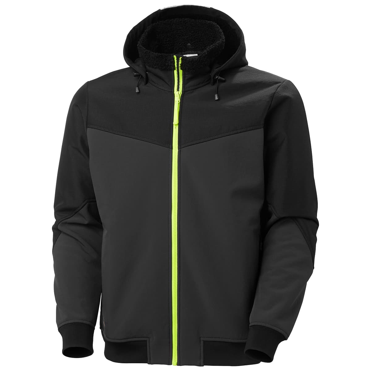 OXFORD WINTER SOFTSHELL JACKET — BLACK